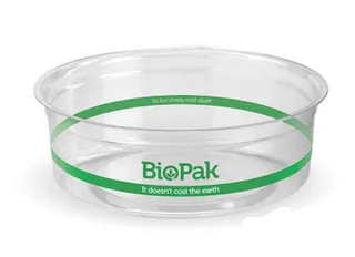 240ml PLA BIO CONTAINER P-240 50/PAK 10PAK/CTN