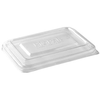 500ml & 600ml TAKEAWAY LID PET 50/PAK 10PAK/CTN