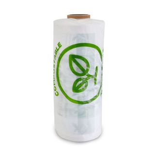 ROLL BAG HOME COMPOSTABLE 18x14 1/ROLL 6ROLL/CTN