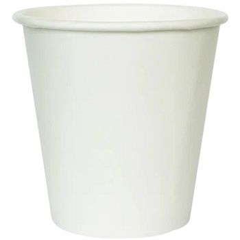 6oz WHITE GREENLINE S/WALL BIOCUP (80mm) 50/PK 20PKS/CTN