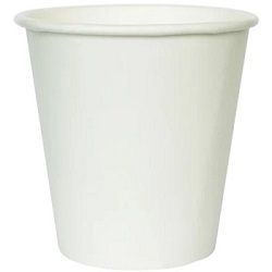 6oz WHITE GREENLINE S/WALL BIOCUP (80mm) 50/PK 20PKS/CTN