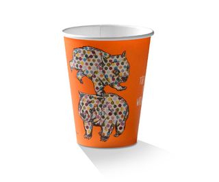 12oz ANIMAL PRINT PLA S/WALL (90mm) CUP 50/PK 20PKS/CTN