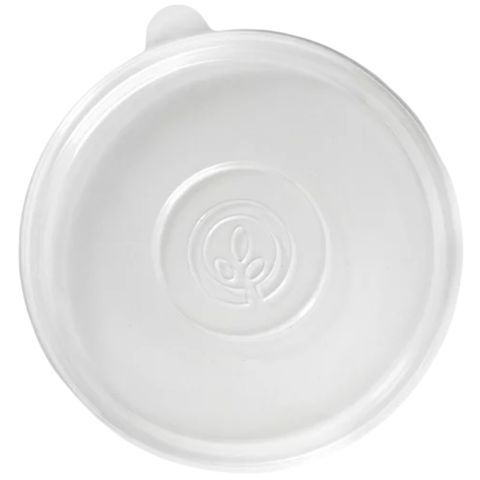 24/32/40ozPP HOT LID  BIOCANE BOWL50/PAK 8PAK/CTN **DNR**