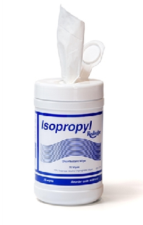 WIPES ANTIBAC75% ALCOHOL 75/PK   12 PKS/CTN