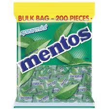 MENTOS SPEARMINT PILLOWPACK 200/PAK 540G