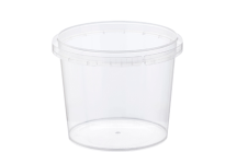 TAMPER CONTAINER ROUND 265ml C/AWAY 50/PAK 20PAK/CTN 87x71