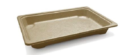 SUSHI TRAY BAMBOO LARGE 184x128x20 50/PAK 12PAKS/CTN