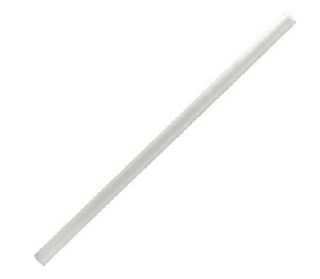 PAPER STRAWS JUMBO WHITE 100/PK 25PKS/CTN