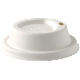 LID BIOCANE NATURAL 90mm HOT CUP  50/PK 20PKS/CTN