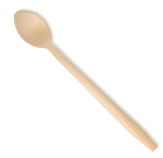WOODEN COATED LONG  SPOONS 20CM 100PK   10 PKS/CTN
