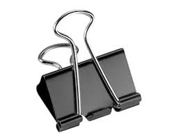 BULLDOG CLIP BLACK 25mm 12 PK