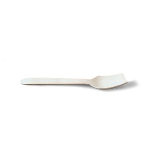 WOODEN COATED GELATO SPOONS 100/PAK 50PAKS/ CTN