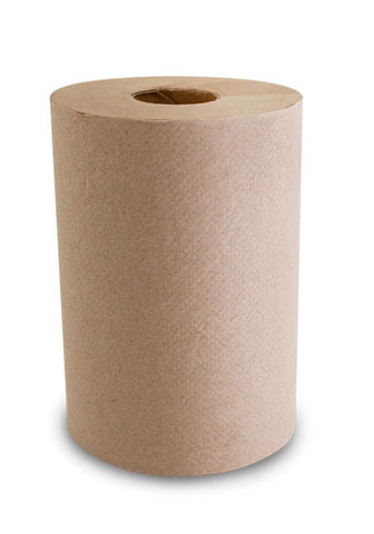 KRAFT ROLL TOWEL BROWN FUTURE 80M  1/ROLL 16 ROLL/CTN