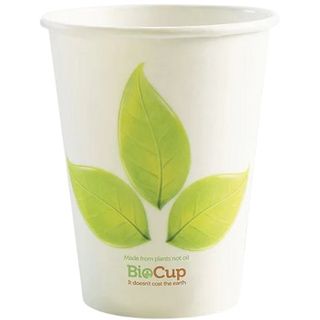 12oz LEAF S/WALL  CUP *DNR* BIO PAK (90MM) 50/PK 20PKS/CTN