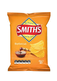 SMITHS CHIPS BBQ 45gm 18/CTN