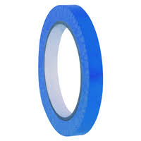 BAG SEALING TAPE LIGHT BLUE PVC 12mm X 16M 1/ROLL 144/CTN