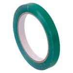 BAG SEALING TAPE DARK GREEN PVC 12mm x 66m 1/ROLL 144/CTN