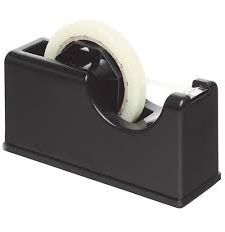 DESKTOP TAPE DISPENSER LARGE BLACK OFFICE TYPE 1/UNIT