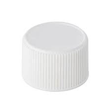 24mm WHITE PLASTIC SCREW CAP 1/ONLY ANT PET