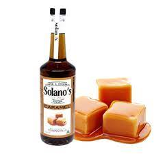 SOLANOS CARAMELSYRUP 750ml BOTTLE