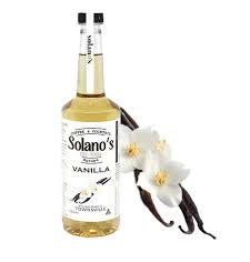 SOLANOS VANILLASYRUP 750ml BOTTLE