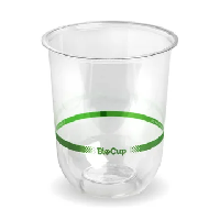 250ml TUMBLER PLA BIO CUP 50/PAK 20PAK/CTN