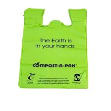 SINGLET BAGS  COMPOSTABLE MEDIUM 50/PK 10PKS/CTN