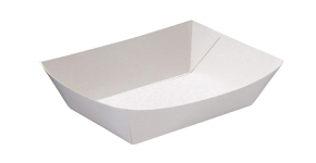 FOOD TRAY WHITENo3 140x88x55 250PK 2PKS/CTN