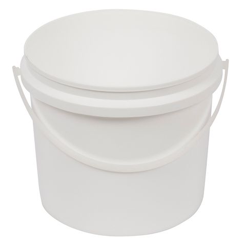 1.2lt PAIL WHITE PLASTIC 1/PAIL 144/CTN (NCI)
