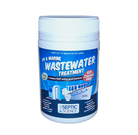 RV & MARINE WASTE WATER 250G SEPTIC SCIENCE