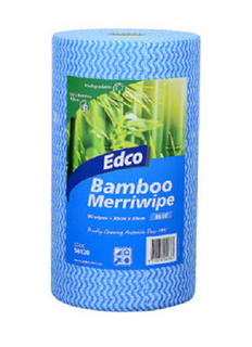 EDCO MERRIWIPEBAMBOO BLUE 1/ROLL 6/CTN