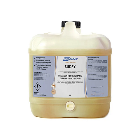 SUDSY HAND DISHWASHING DETERGENT 15lt