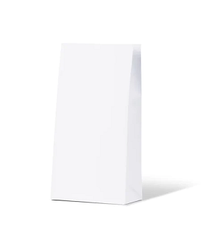 GIFT BAG No3 WHITE 220x100x60mm  500/CTN **DNR**