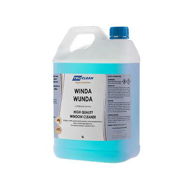 WINDA WUNDA GLASS CLEANER WITHAMONNIA 5lt