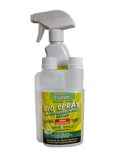 BIO SPRAY ALL PURPOSE CLEANER CONCENTRATE 250ML WITH BOTTLE