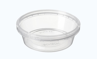 TAMPER CONTAINER ROUND 270ml BONSON 25PK 10PKS/CTN (118L)