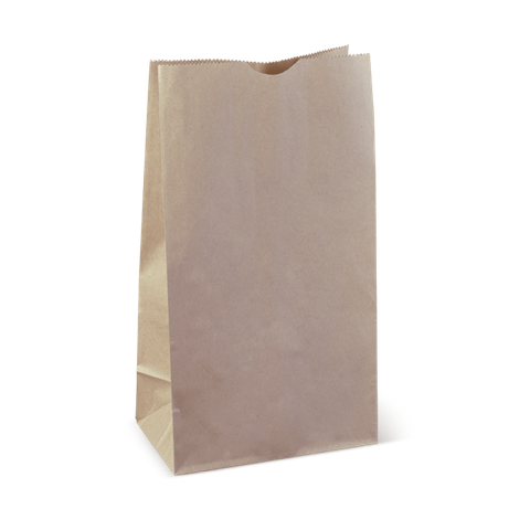 CHECKOUT BAG KRAFT No12 SOS 330x178x112mm    500/CTN