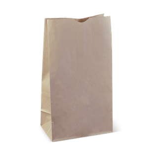 CHECKOUT BAG KRAFT No12 SOS 330x178x112mm    500/CTN