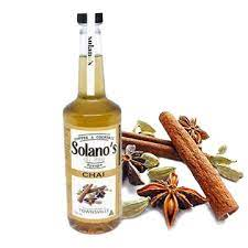 SOLANOS CHAI SYRUP 750ml BOTTLE