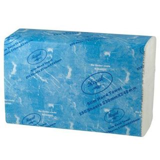 HAND TOWEL SLIMFOLD CATERPAK 230x230x75mm       4000 /CTN