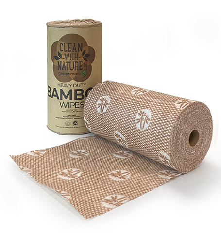 WIPES BAMBOO BIODEGRADABLE BROWN 1/ONLY 6/CTN