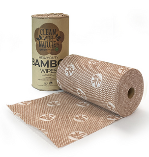 WIPES BAMBOO BIODEGRADABLE BROWN 1/ONLY 6/CTN