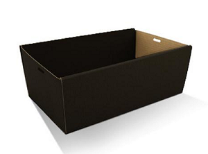 CATER TRAY BLACK SMALL 255x155x80mm 1/TRAY 100/CTN