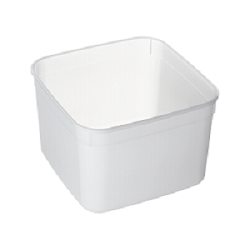 2lt SQUARE FREEZER CONTAINER BONWARE 10/PK 6PKS/CTN
