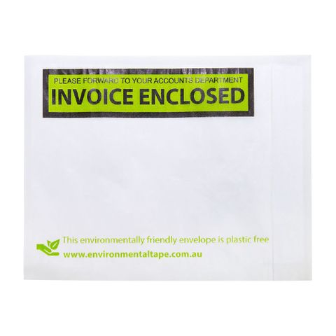 INVOICE ENCLOSED ENVELOPE PAPER 150x115 100/PAK 10/CTN