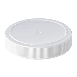 95mm WHITE PLASTIC SCREW  CAP 1/ONLY (P)