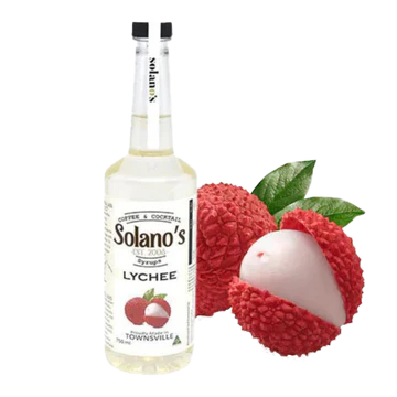 SOLANOS LYCHEESYRUP 750ml BOTTLE