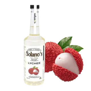 SOLANOS LYCHEESYRUP 750ml BOTTLE