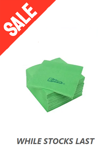 EDCO WIPES GREEN MERRITEX 400x400 20/PAK 6PAKS/CTN *SALE