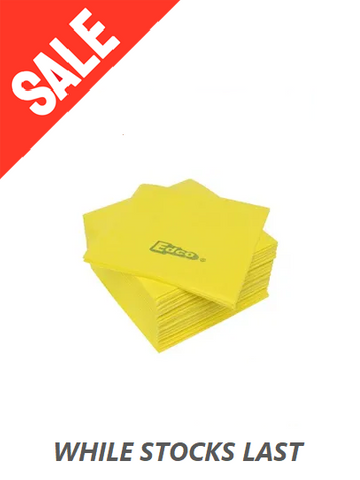 EDCO WIPES YELLOW MERRITEX 400x400 20/PAK 6PAKS/CTN *SALE